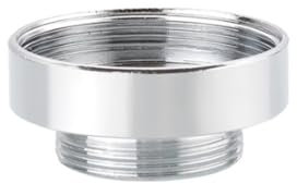 IRCKONCI Wasserhahn-Adapter M16/M18/M20/M22/M24/M26/M28/M30 Innengewinde auf M22 Außengewinde Innenanschluss Messing Wasserhahn-Zubehör for Küche Garten Filter Belüfter, 1 Stück(M30-M22)