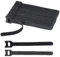 TingDongWei Pack of 100 Cable Ties, Reusable Adjustable Velcro Cable Ties, Velcro Cable Ties for Cable Management, 150 x 12 mm (Black)
