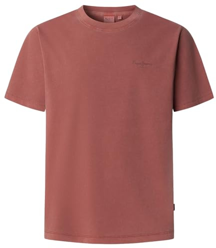 Pepe Jeans Herren Jacko T-Shirt, Rot (Currant RED), L, Rot (Johannisbeerrot), L