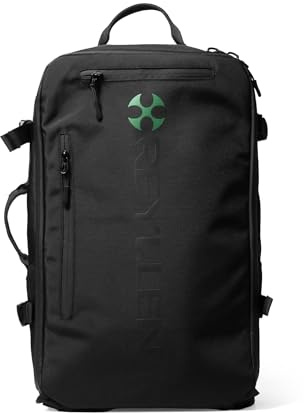 Reyllen Pro Backpack - 25L Daily Backpack For Athletes. Functional & Utility Focused. Ultra durable tactical shell with padded laptop compartment and organisation pockets