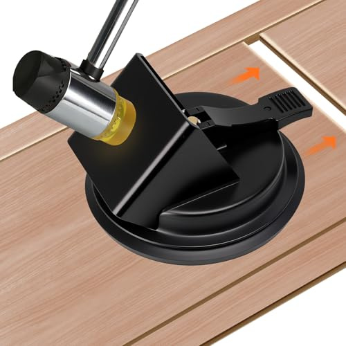 Laminat Verlegeset, Laminatboden Verlegen Werkzeug, Professionelle Fugenreparatur Werkzeug Mit Saugnapf, Laminat Werkzeug, Hochleistungs-Bodenspalt-Fixierwerkzeug Für Glatte Laminat, Vinyl, HolzböDen