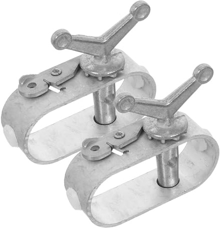 jojofuny 2pcs Steel Wire Tensioner with Compact Design and Safe to Use Features, Made of Sturdy A3 Steel, for Fruit Trees and Grape Vineyards in Greenhouses and Swimming Pool Covers