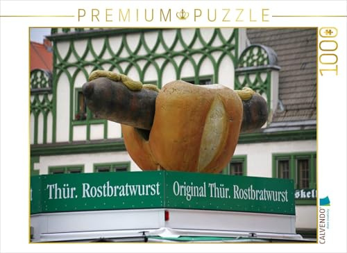 CALVENDO Puzzle Thüringer Bratwurst | 1000 Teile Lege-Größe 64 x 48 cm Foto-Puzzle für glückliche Stunden
