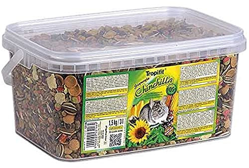 Tropical Tadeusz Ogrodnik CHINCHILA 3L/1,5kg - Nourriture complète pour Chinchillas aux Carottes et aux betteraves