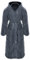Gräfenstayn® Damen & Herren Kuschelfleece Bademantel mit Kapuze Größe S-XXXL mit Öko-Tex Standard 100 Flanell Fleece (S, Anthrazit)