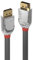 LINDY 36303 3m DisplayPort 1.2 Kabel, Cromo Line, anthrazit