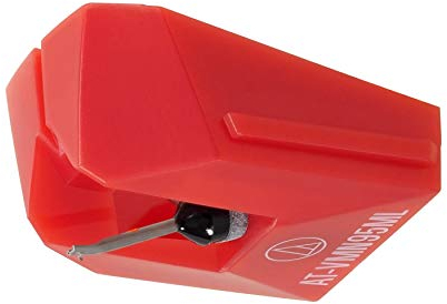 Audio-Technica VMN95ML Pointe de lecture Microlinear Série VM95 Rouge