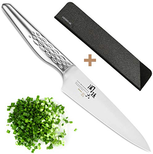 KAI Seki Magoroku Shoso Officemesser 12 cm mit Klingenschutz