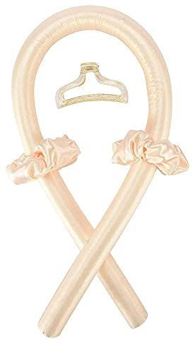 Heatless Hair Curlers,No Heat Curls Silk Ribbon Sleeping Soft Foam Hair Rollers,DIY Hair Curler for Most Kinds of Hairstyles