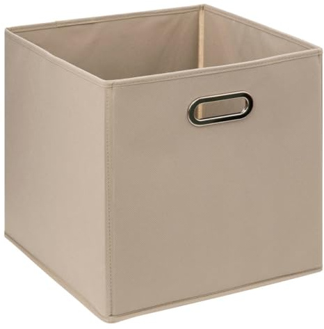Five Aufbewahrungsbox Beige Leinen 31 x 31 x 31 cm
