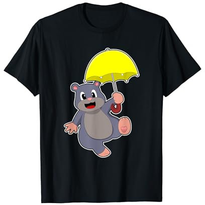 Maulwurf Regenschirm T-Shirt