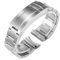 LUGEMA Uhrenarmbänder Aus Metall, Kompatibel Mit Rolex SUBMARINER DAYTONA Herren-Faltschließe, Uhrenzubehör, Edelstahl-Uhrenarmband, Kette (Color : All matte silver, Size : 21mm With Logo)