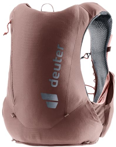 deuter Traick 5 SL Damen Trail Running Weste, raisin-caspia, M