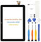 ARSSLY Touchscreen für Kindle Fire HD8 10th Generation K72LL3 K72LL4 Touchscreen für Kindle Fire HD8 10. Generation 2020, Digitizer-Glasscheibe mit Reparaturset (Nicht LCD-Display,Schwarz)