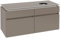 Villeroy & Boch Legato Waschtischunterschrank B582, 1200x550x500mm, Waschtisch rechts, Farbe: Truffle Grey