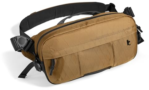 tomtoc 5,5L X-Pac Heavy-Duty Herren Umhängetasche Passt Switch 2 2025, iPad mini, Steam Deck, ASUS ROG Ally, Schwerlast Crossbody Shoulder Bag Schultertasche Groß Sling Bag für Alltag, Wandern, Reise