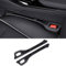 MLLHNB Autositz Sitzseite Lückenfüller für Audi A3 A4 A6 A5 Q5 A1 Q7 Q3 Q2 Q8, Autositzblocker Sitzlückenfüller Streifen Auslaufsicher Spaltfüller Organizer,A/Black