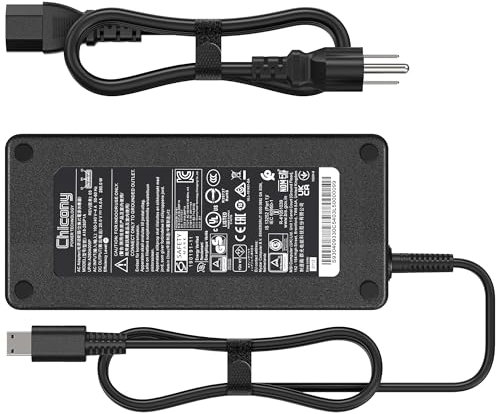 Wviosjtn 280W Laptop Charger for MSI Creator Z17 Z16 Raider GE66 GE78 GE76 GE68,14A/20V AC Adapter for MSI Vetor 16 17 Stealth 18 MSI GP76 WE76 GP66,A18-280P1A Laptop Power Supply, black, pd-65w
