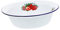 COLLBATH Elegante Tiefe Schüssel Aus Emaillegeschirr Nudelsuppe Küche Emaillegeschirr Restaurant Suppenteller Pastaschüssel