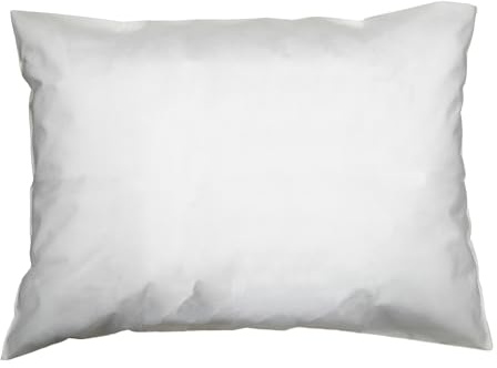 Douceur d'Intérieur, 4 Stück Einweg-Kissenschoner (50 x 70 cm) Jessy, weiß, Polypropylen