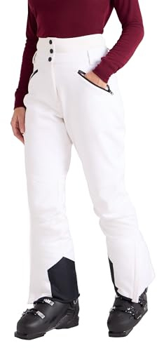 Mountain Warehouse Avalanche Womens High-Waisted Ski Pants - Slim Fit, Stylish Salopettes, Warm Ski Suit, Winter Snow Trousers - Ideal for Snowboarding, Sledges, Skiing