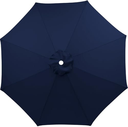 Auvent Housse de Rechange,3m Dessus De Parapluie De Remplacement pour 6/8Bras,Auvent de rechange pour parasol de terrasse,Convient Pour Le Jardin De La Cour(Support parapluie et base non inclus)