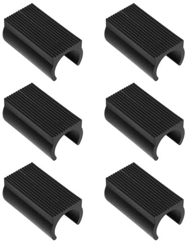JKELPV Trampolin Ersatzteile 50PCS Trampolin Abdeckungen Füße Bein Stuhl Pole Caps Tisch Protektoren Matte Kappe Gehäuse Möbel Schutz Sicherheit Pads Erdanker(22MM)
