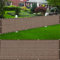 QINLIQIN Brise Vue Occultant 200 x 350 cm Brise Vent Terrasse Opaque Résistant Aux Déchirures avec Attaches de Câble pour Terrasse Jardin, ‎Marron