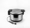 Reiskocher 19 L Aluminium Duale Temperaturregelung Antihaftbeschichtung Gartopf Dampfkocher mit Warmhaltefunktion für Warmhalten von Reis Brei Suppe
