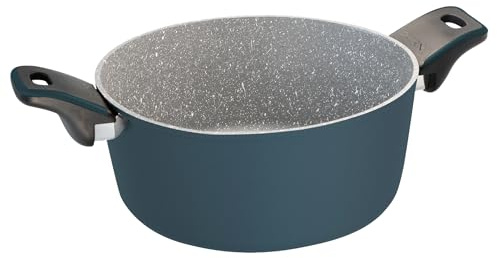Pedrini Casseruole antiaderenti 2 maniglie linea Evotek per induzione (diametro 20 cm)