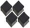 LOORGVEL 4Pcs Ladder Foot Covers Slip Pads for Step Ladders Protects Floors from Damage Durable Ladder Butt Mats Easy Installation for Home Use