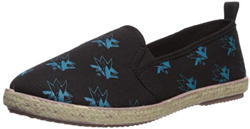 FOCO Damen Espadrilles Canvas Schuh – Größe M, Damen, Espadril Canvas Schuh – Damen, San Jose Haie, Small