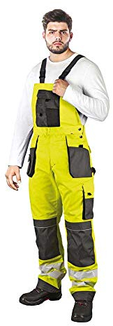 LEBER & HOLLMAN -FMNX-B_YSB48 - Peto protector (talla 48), color amarillo, gris y negro