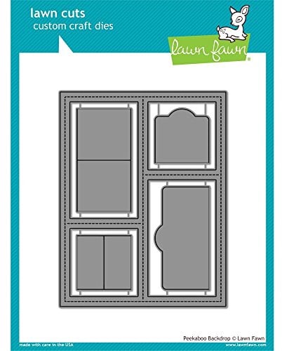 Lawn Fawn, Lawn cuts/Stanzschablone, Peekaboo Backdrop