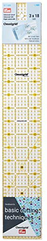 Prym 611646 Lineal 3 x 18 inch, Transparent
