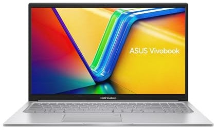 ASUS Vivobook 15 F1504ZA#B086ZRTQH5, Notebook con Monitor da 15,6 FHD Anti-Glare, 60Hz, Intel Core 12ma gen i5-1235U, RAM 16GB, 512GB SSD PCIE, grafica Intel Iris Xe, WIN 11 HOME, Argento