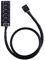 Concentrador de Ventilador PWM de 4 Pines, Cable de extensión de alimentación para Ventilador Interno de PC, Adaptador Divisor de 1 a 5 para Ventilador de refrigeración de CPU de 4 Pines y 3 Pines