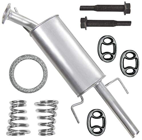 Adamot Endschalldämpfer Auspuff Endtopf für Opel Vectra B 2 II 1.6 1.8