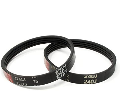2 Replacement Drive Belts for The Mac Allister 900w Belt Sander MSBS900 MacAllister and The Kinzo PA6 GF35 Belt Sander, PJ240 4PJ240