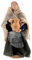 Holyart Femme avec cruche Terre Cuite et Plastique crèche de 12 cm