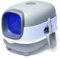 Cat Litter Box with Automatic Sand-Proof cage Sterilization and Deodorization Function With Litter Scoop Enclosed Extra Large Cat Litter Tray Easy To Clean