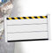 SACLMD Hochwasserschutz Barriere Kellerfenster,Hochwasserschutz Dammbalkensystem,Einfach Zu Bedienen,Geeignet FüR Garageneinfahrten,DurchgäNge,StraßEn Usw,150x60cm