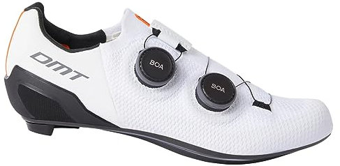 DMT Unisex Sh10 Rennradschuhe, weiß/schwarz
