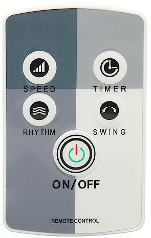 Control Remoto para Ventilador con Diseño Liviano y Cómodo, Fácil Acceso, Botones Sensibles, Material Duradero para Ventiladores
