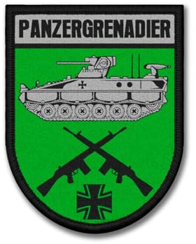 Copytec Patch Panzergrenadier BW PzGren Grenni Bundeswehr SPZ Marder G3 Kreuz #40510