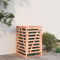 BaraSh Mülltonnenbox 84x90x128,5 cm Massivholz Douglasie wasserdichte Gartenbox Outdoor Storage