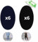 12rodilleras pantalones niños termoadhesivos 16x11cm 6 parches azul marino 6 color negro parches ropa termoadhesivos para coderas para ropa infantil hombre mujer