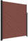 vidaXL Toldo Lateral retráctil marrón 220x300 cm