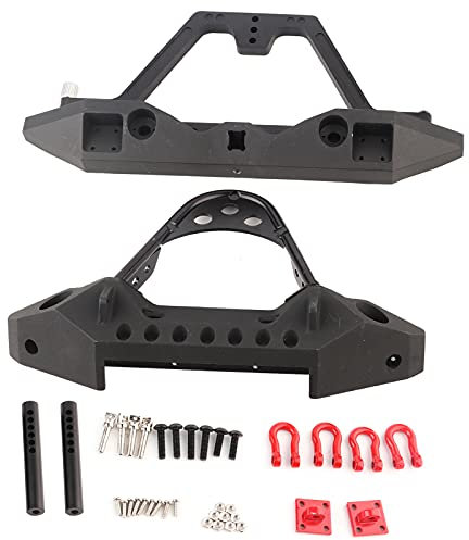 Lybunair Metall RC Auto Heckstoßstange Bull Bar für SCX10 90046 t4 RC Crawler