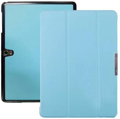 Funda para Samsung Galaxy Tab S de 10,5 pulgadas 2014 modelos SM-T800 SM-T805 SM-T807 Funda para tablet Samsung Galaxy S de 10,5 pulgadas, carcasa rígida y delgada, con función de encendido y apagado